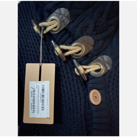 LEIF NELSON KNITTED JACKET TURTLENECK CARDIGAN SMALL NEW WITH TAGS - Picture 7 of 9